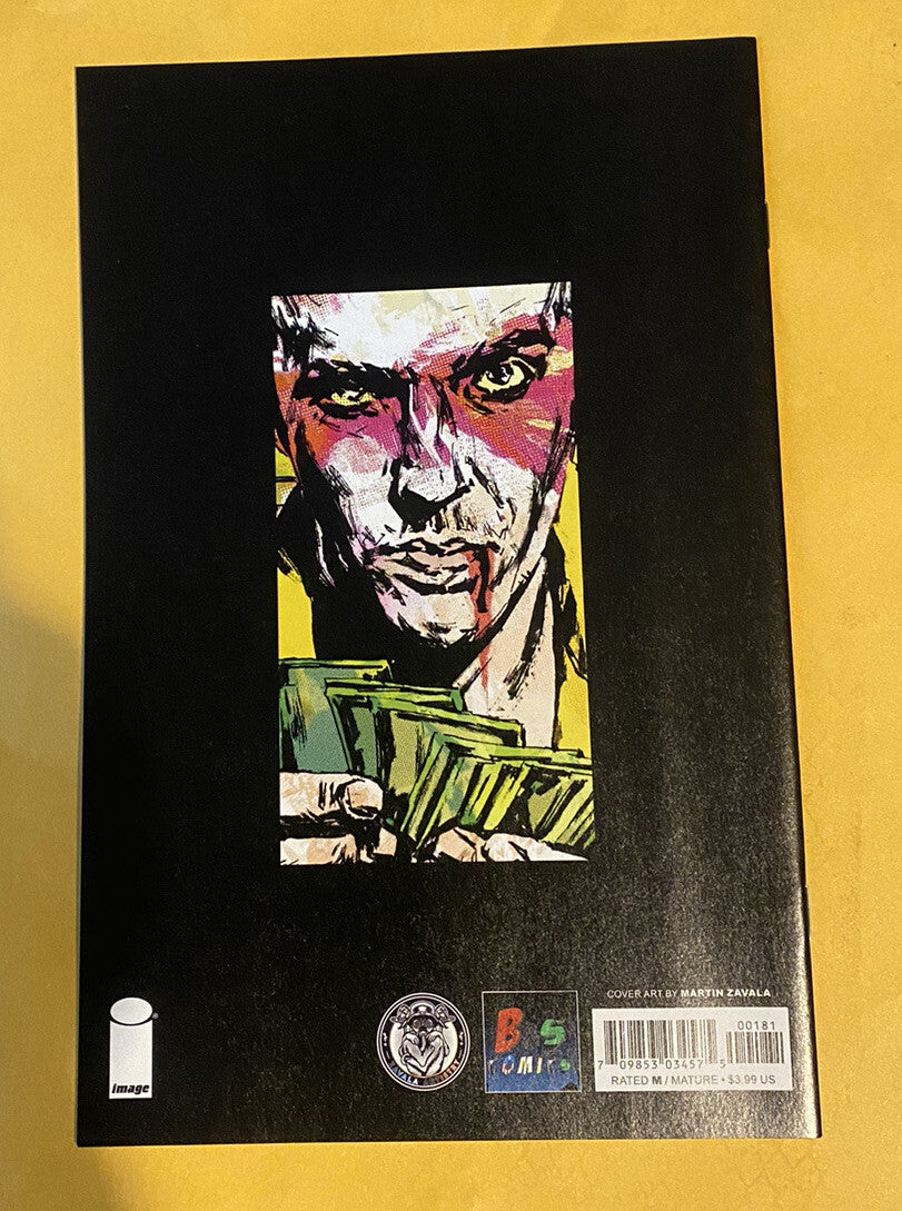 BLOOD STAINED TEETH #1 MARTIN ZAVALA VIRGIN VARIANT LTD 500