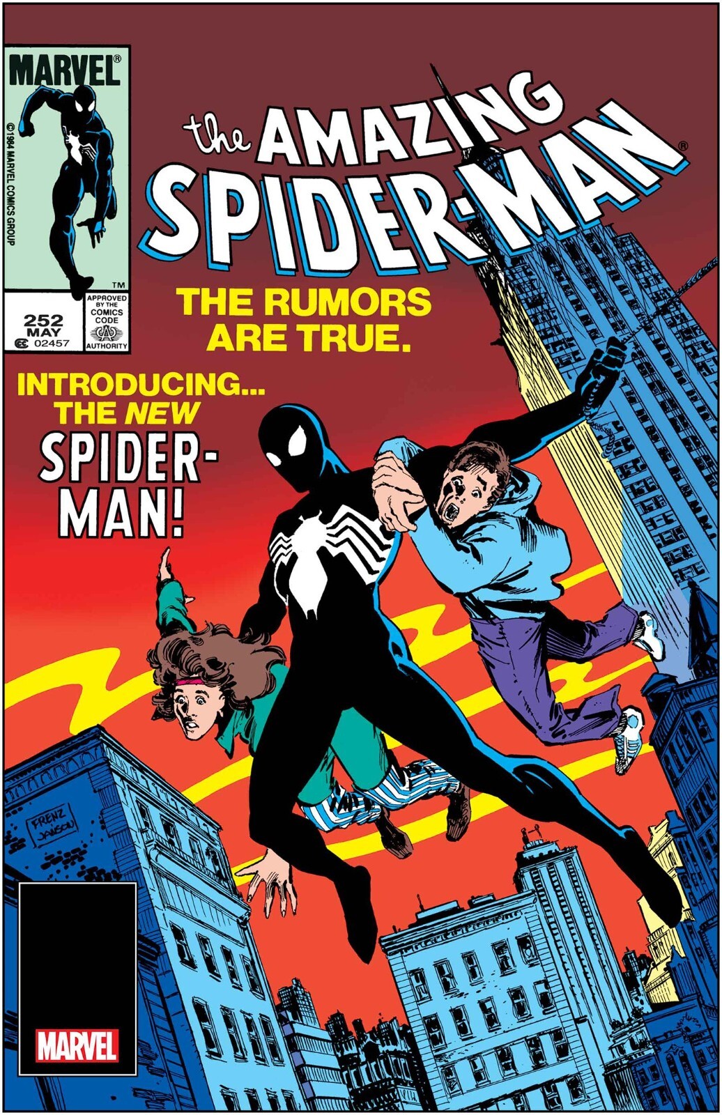 AMAZING SPIDER-MAN 252 FACSIMILE EDITION FOIL VARIANT