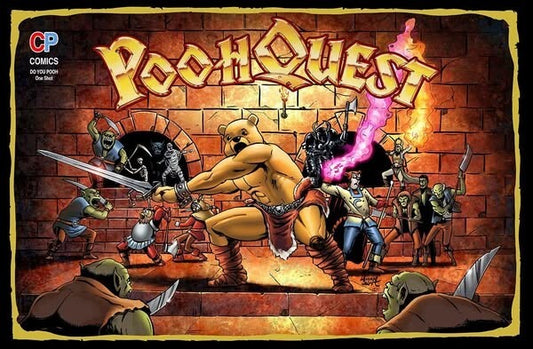 Do You Pooh ? POOHQUEST E.D.S Comics and Collectable Embossed Cover Ltd 10