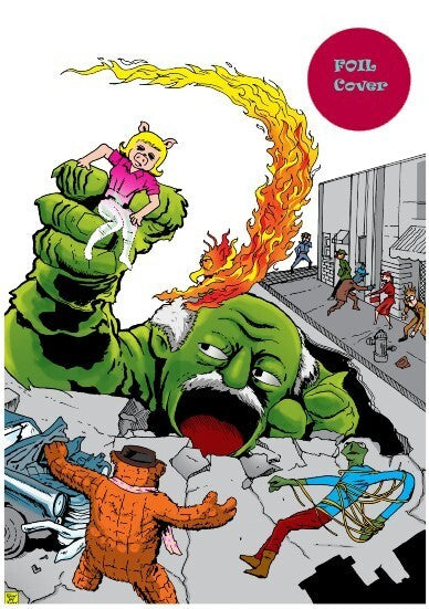 Fantastic Four #1 Moppet's Got Talent Homage Virgin Foil Cover Limited to 5