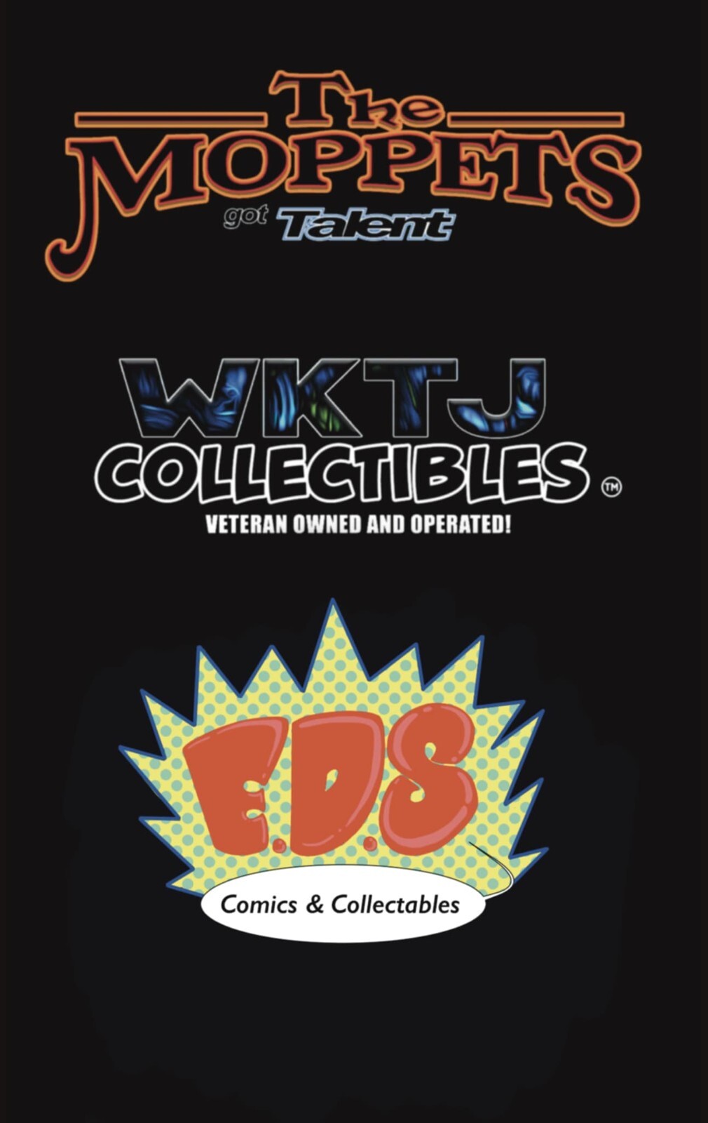 Moppet's Got Talent "Tron" Homage E.D.S Comics & Collectables Excl LTD Virgin