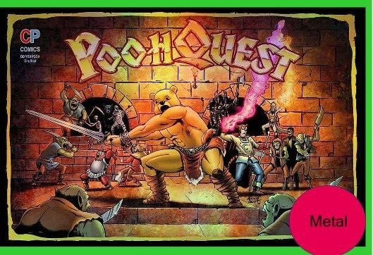 Do You Pooh ? “POOHQUEST” E.D.S Comics and Collectables EXCL Metal Cover Ltd 5