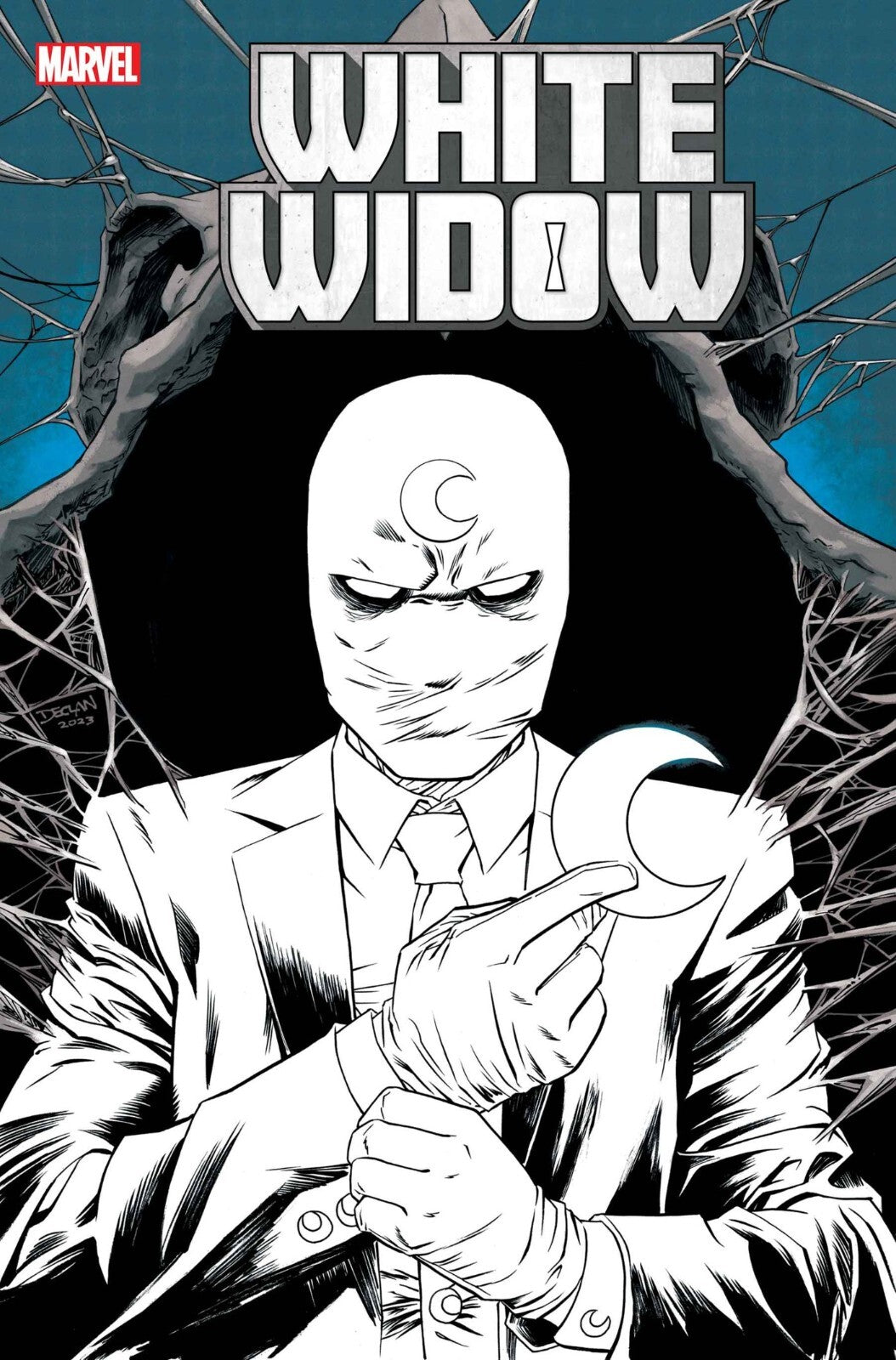 WHITE WIDOW #1 - DECLAN SHALVEY KNIGHT'S END VARIANT