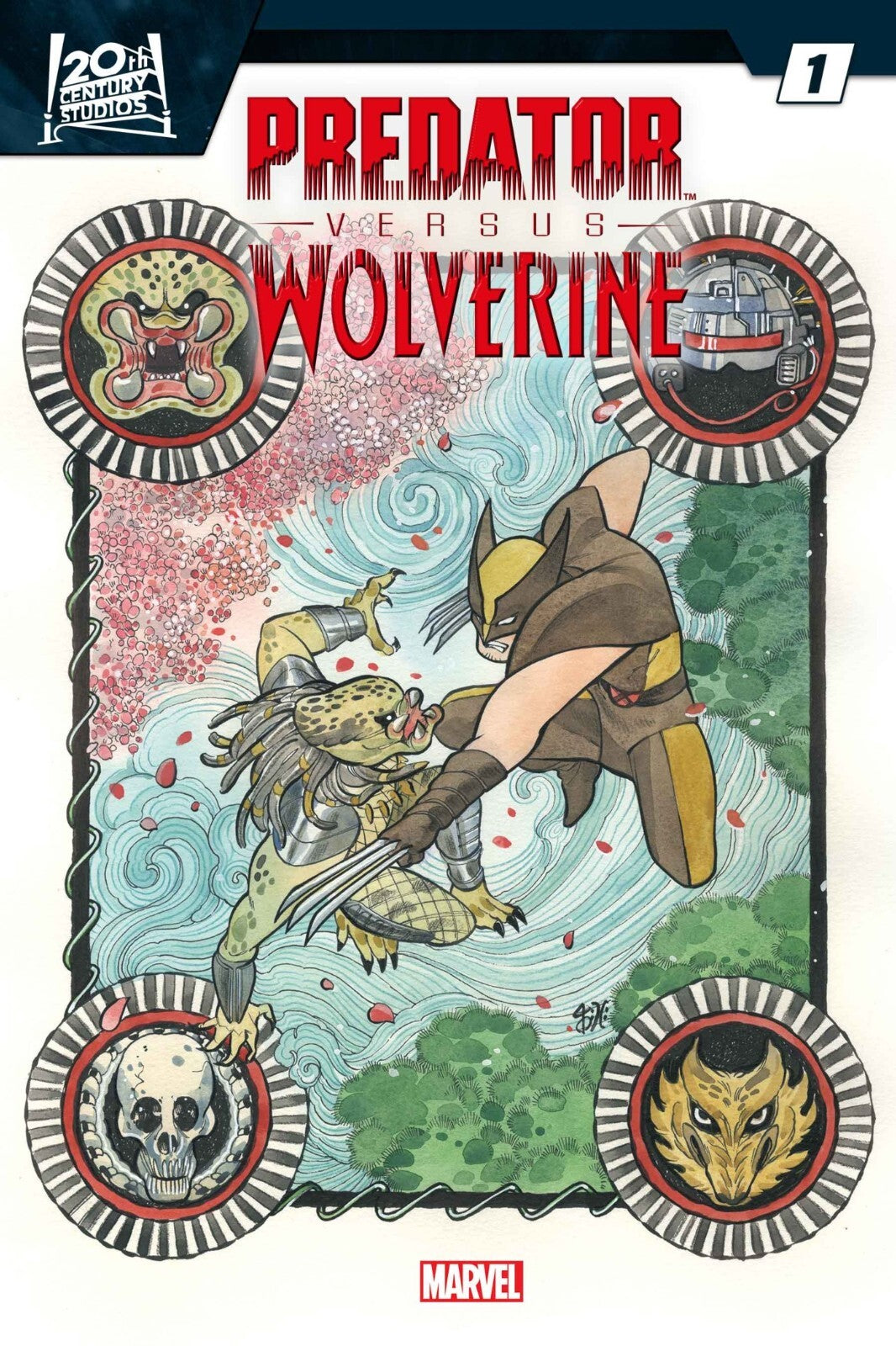 Predator vs. Wolverine 1 Peach Momoko Variant