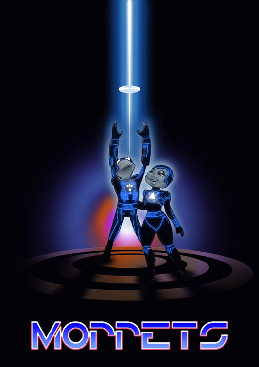 Moppet's Got Talent "Tron" Homage E.D.S Comics & Collectables Excl LTD to 25