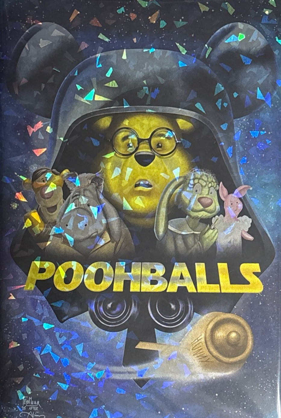 PoohBalls (Do You Pooh) Spaceballs Homage Crystal Foil Trade Dress Limited to 5