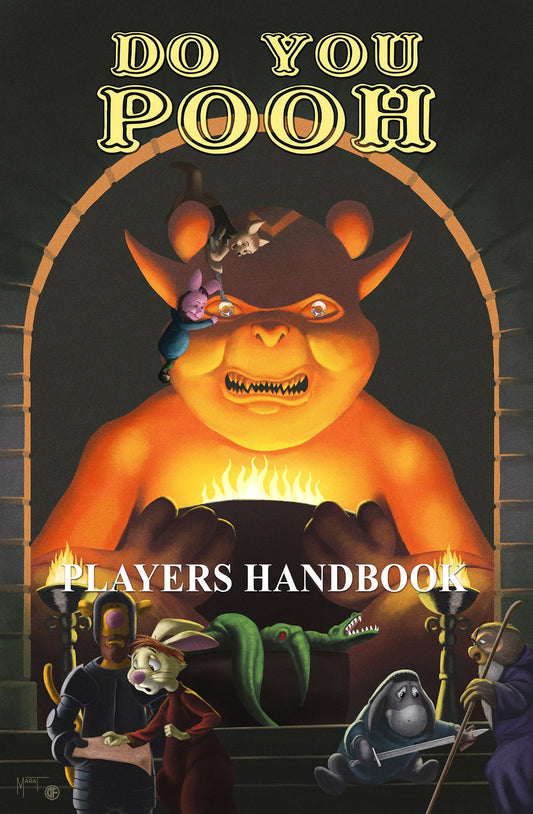 Do You Pooh Dungeons & Dragons Players Handbook Homage (Trade Dress) LTD to 25