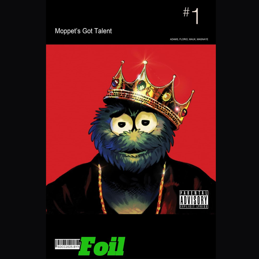 Moppet's Got Talent HIP HOP variant "Biggie" Homage (Foil) limited to 5