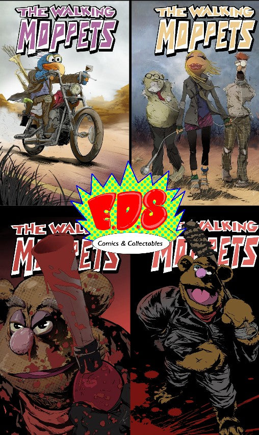 The Walking Moppet's Set (Homage to the Walking Dead )