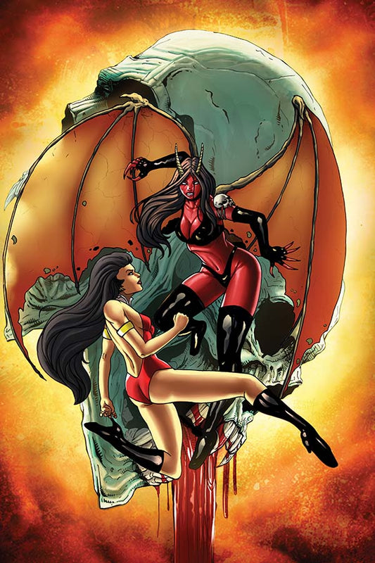 Vampirella Vs Purgatori #2, B&S Comics William Russel Cover, LTD 500
