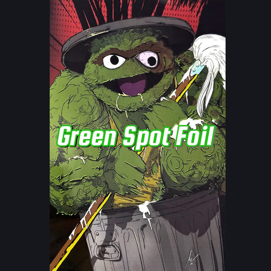 The Toxic Moppet - "Toxic Avenger Homage" Moppet's Got Talent Green Spot Foil Limited to 5