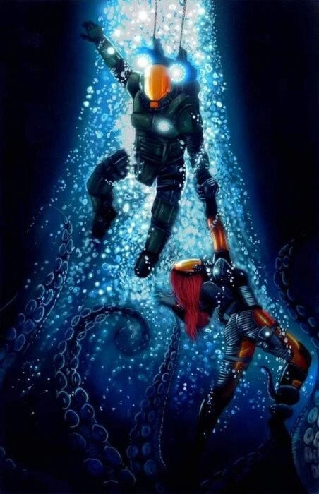 Deep Beyond 11 B&S Comics Martin Zavala Virgin Variant LTD to 500