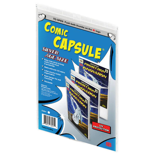 Clear SILVER Age Size ComicCapsule