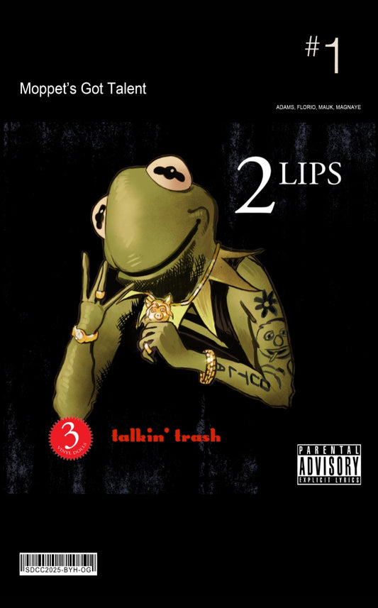 Moppet's Got Talent HIP HOP variant "2pac" Homage limited to 25