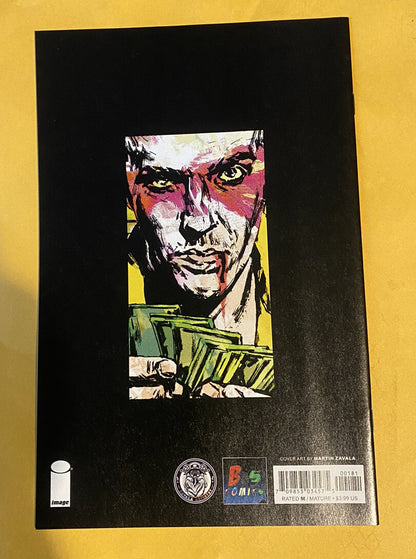 BLOOD STAINED TEETH #1 MARTIN ZAVALA VIRGIN VARIANT LTD 500