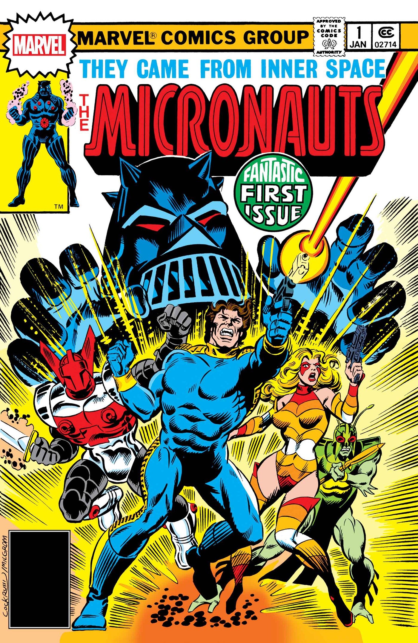 MICRONAUTS 1 FACSIMILE EDITION FOIL VARIANT