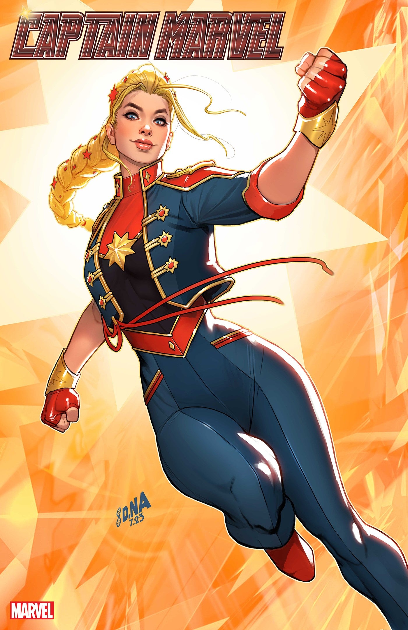 CAPTAIN MARVEL 1 DAVID NAKAYAMA FOIL VARIANT