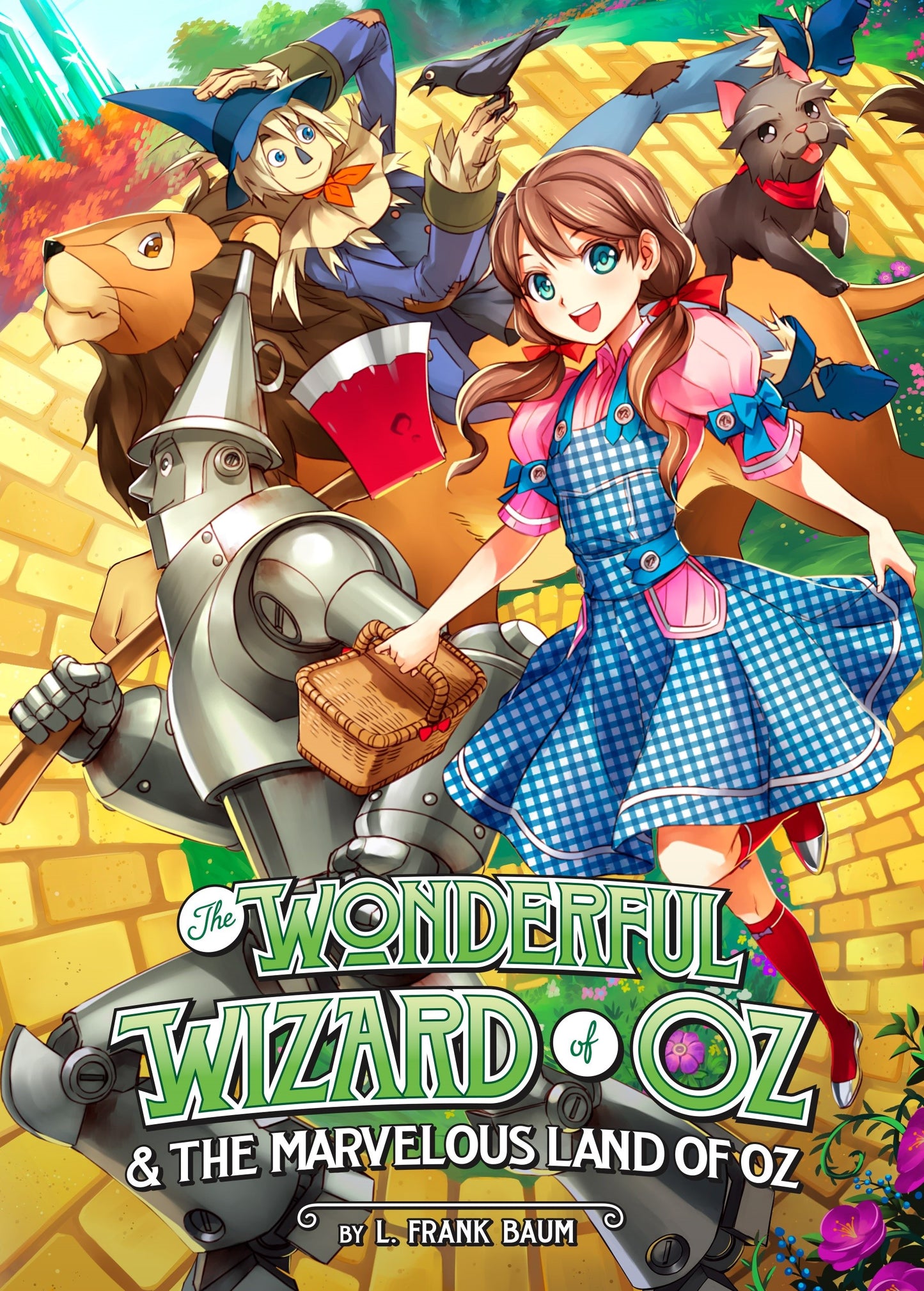 The Wonderful Wizard of Oz & The Marvelous Land of Oz (Illustrated Novel)