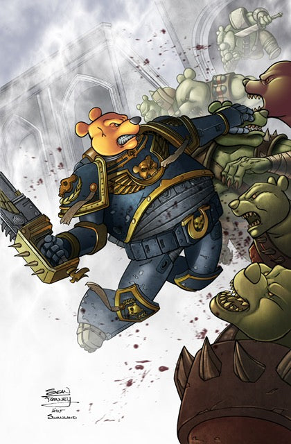Pre-Sale PoohHammer ( Do You Pooh ) WarHammer Homage Virgin Ltd 5