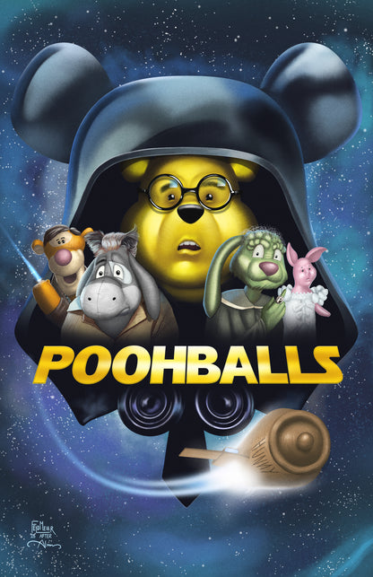 PRE-SALE PoohBalls (Do You Pooh) Spaceballs Homage Crystal Foil Trade Dress Limited to 5