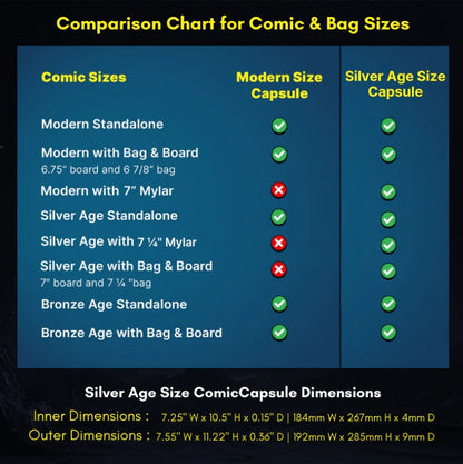 Blue Modern Size ComicCapsule