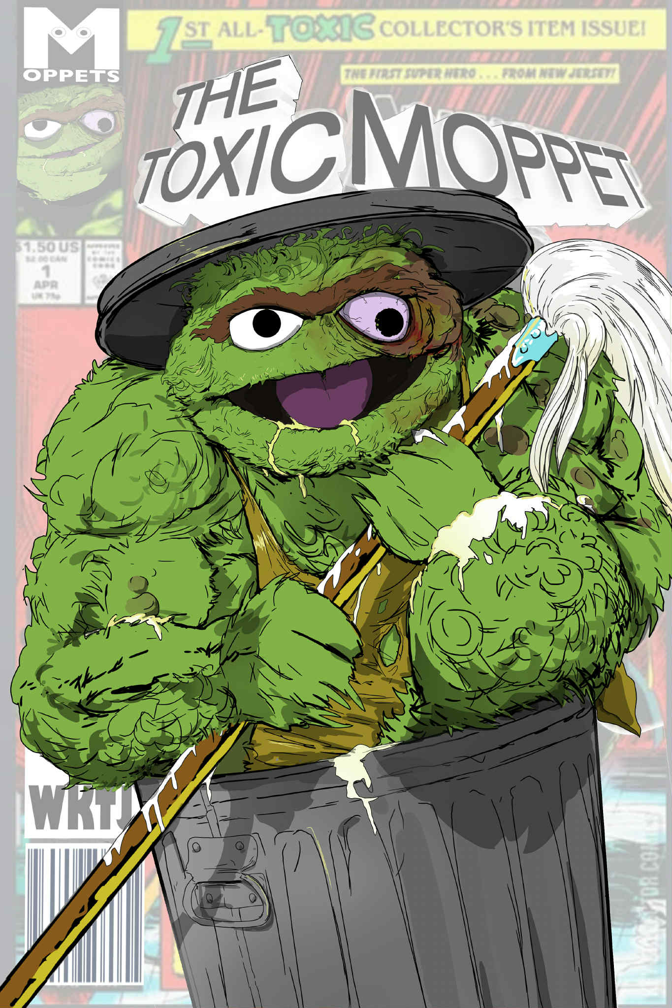 The Toxic Moppet - "Toxic Avenger Homage" Moppet's Got Talent Trade Dress Limited to 25