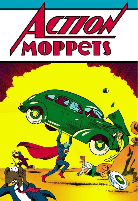 ACTION MOPPET’S (Tribute to Action Comics #1 ) Limited 5 Metal Art Card