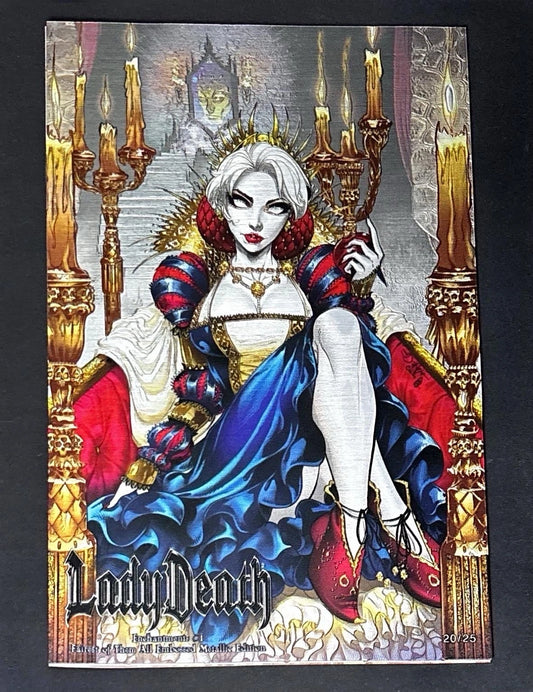 Lady Death: Enchantments #1 - Fairest of Them All Embossed Metallic Edition