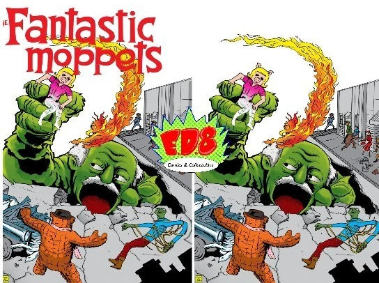 Fantastic Four #1 Moppet's Got Talent Homage Set Trade and Virgin covers