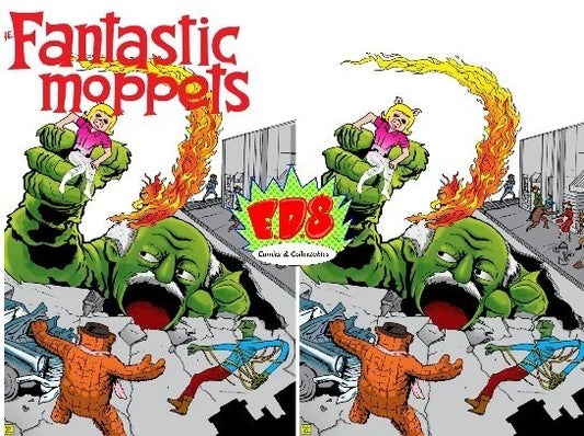 Fantastic Four #1 Moppet's Got Talent Homage Set Trade and Virgin covers