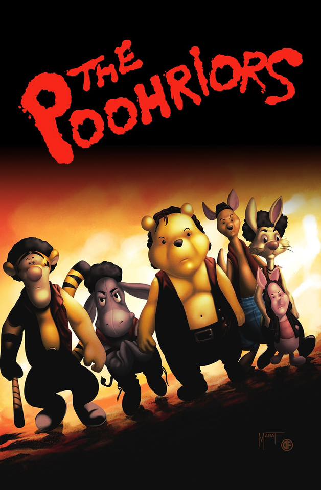 Do You Pooh The Poohriors ( The Warriors Homage) Trade Dress Embossed, limited to 10