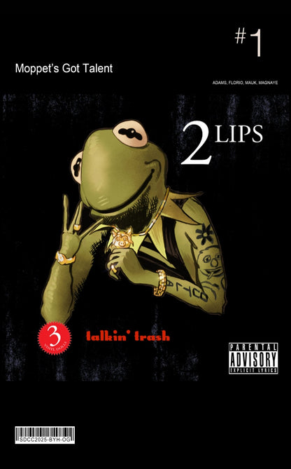 Moppet's Got Talent HIP HOP variant "2pac" Homage limited to 25